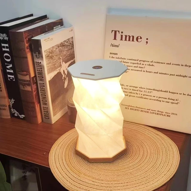 Alt view image 3 of 7 - Portable Cordless Lamp, Battery Operated Table Lamp with Touch Dimmer, Rechargeable Folding Night Light for Bedroom, Living Room, Office, Travel, Home Decor