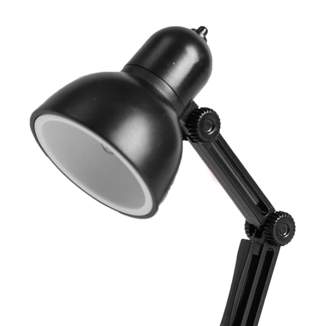 Alt view image 3 of 5 - LED Desk Lamp for Home Office, Folding Reading Desk Light with Detachable Magnetic Base, Desk Accessories Table Lamp, Eye Caring Small Study Lamp for College Dorm Room (Black)