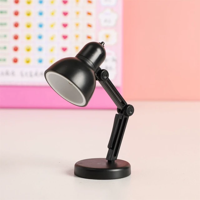 Alt view image 2 of 5 - LED Desk Lamp for Home Office, Folding Reading Desk Light with Detachable Magnetic Base, Desk Accessories Table Lamp, Eye Caring Small Study Lamp for College Dorm Room (Black)