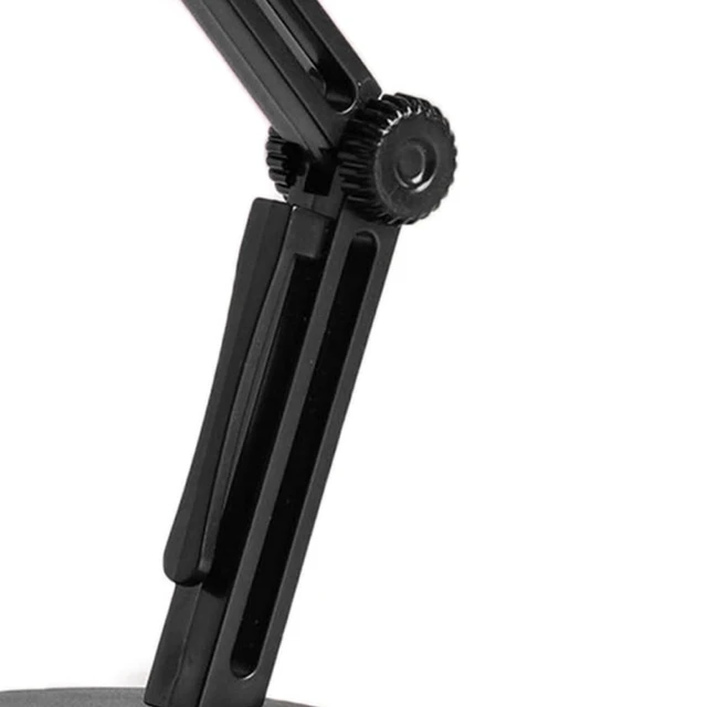 Alt view image 4 of 5 - LED Desk Lamp for Home Office, Folding Reading Desk Light with Detachable Magnetic Base, Desk Accessories Table Lamp, Eye Caring Small Study Lamp for College Dorm Room (Black)
