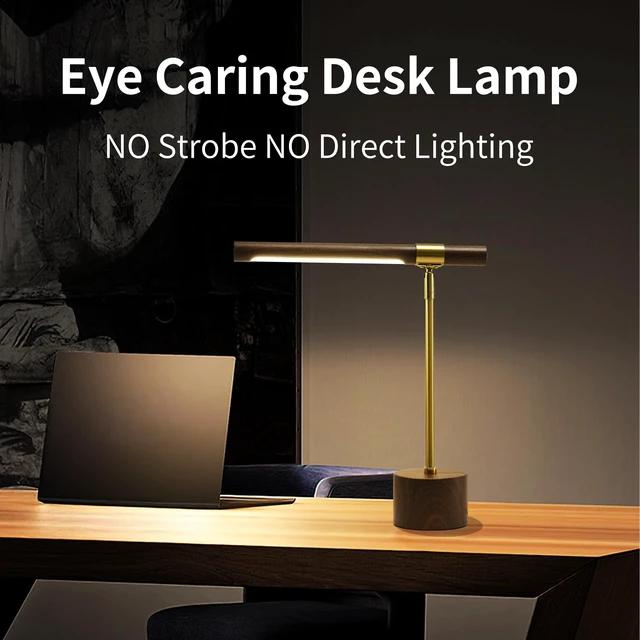 Alt view image 2 of 7 - Adjustable Office Desk Lamp - LED Touch Control Foldable Swivel 3 Color Modes Light Metal
