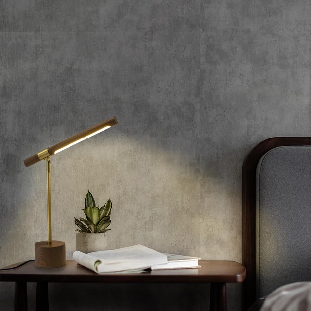 Alt view image 3 of 7 - Adjustable Office Desk Lamp - LED Touch Control Foldable Swivel 3 Color Modes Light Metal