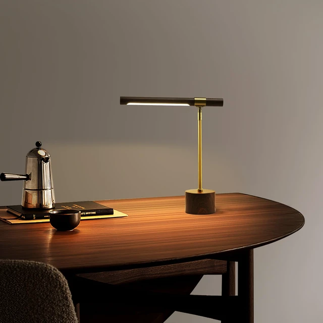 Alt view image 4 of 7 - Adjustable Office Desk Lamp - LED Touch Control Foldable Swivel 3 Color Modes Light Metal