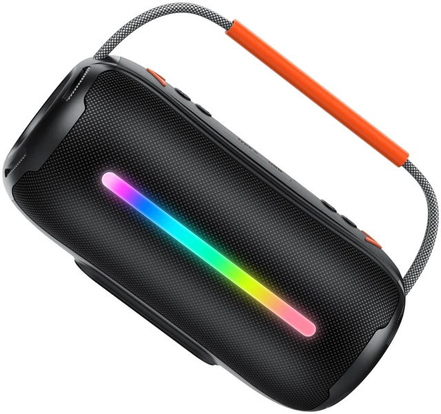 Main image of Bluetooth Speaker Portable Wireless Bluetooth Speakers with HD Stereo Sound, BT 5.4 TWS Pairing, IPX7 Waterproof, 30H Battery Life with Led Light for Outdoor/Party/Sport/Travel/Gifts