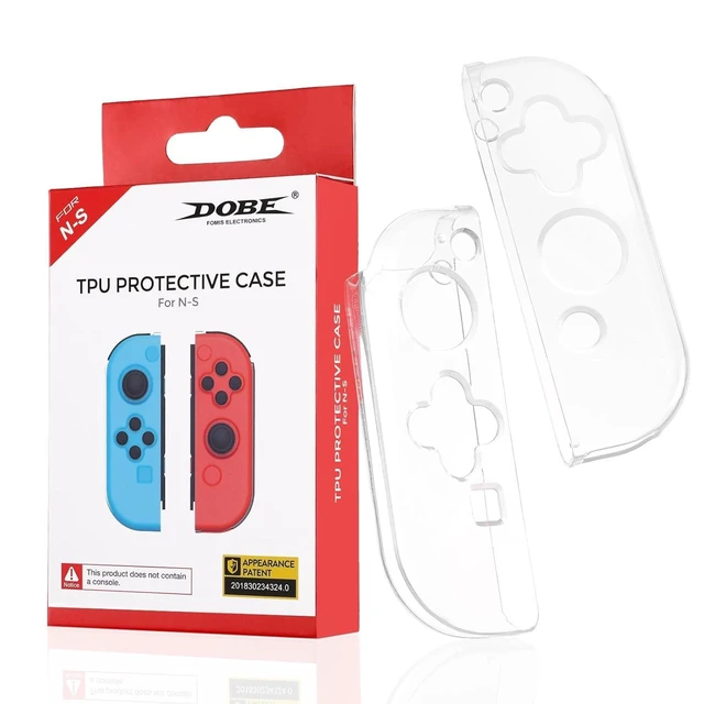 Main image of Soft TPU Case Cover for Nintendo Switch Joy-Con, Clear Protective Case Compatible with NS Joy Cons Handheld Controller