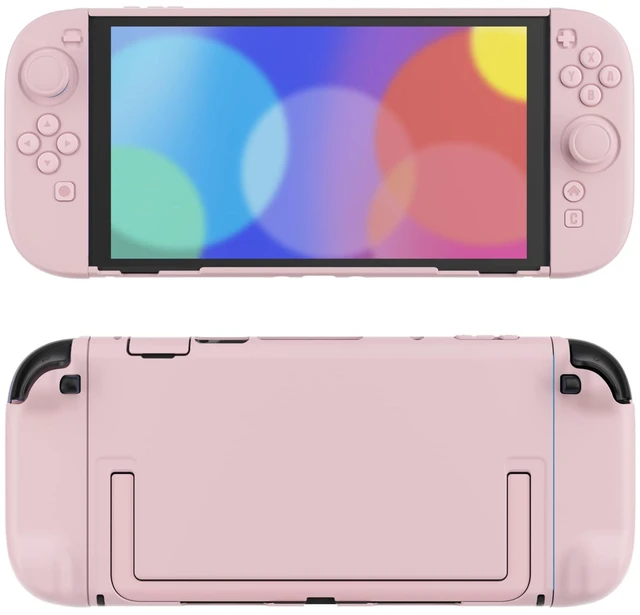 Main image of Protective Case for Nintendo Switch 2 - Cute Dockable Hard Case Shell for Switch 2 with Thumb Grip & Sticker & Button Caps, Anti-Scratch & Shockproof Cover Skin - Cherry Blossoms Pink