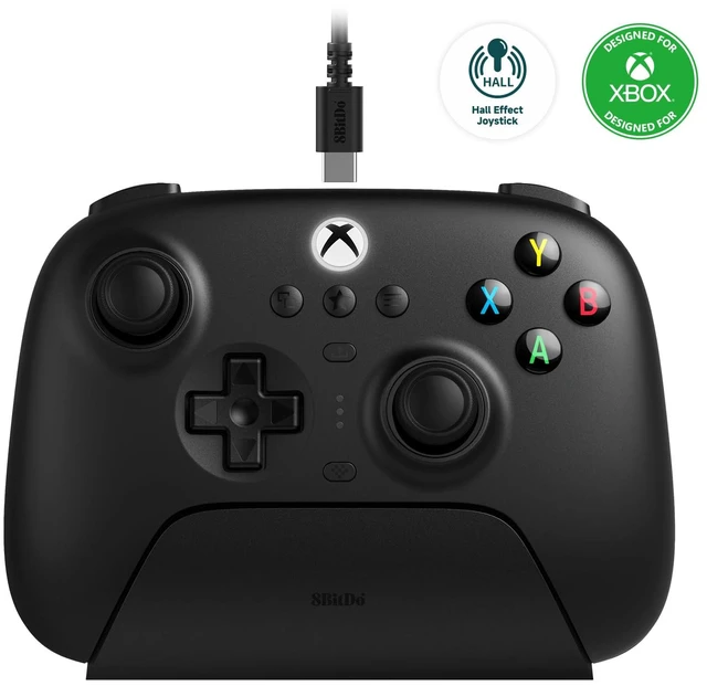 Main image of Ultimate 3-Mode Controller, Hall Effect Joysticks, Pro Back Buttons, Wired Only for Xbox Series X|S & Xbox One, Compatibility with Apple, Windows & Android, Officially Licensed (Black)