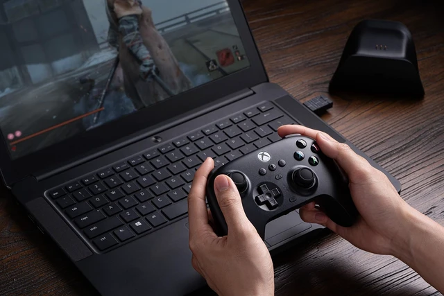 Alt view image 6 of 7 - Ultimate 3-Mode Controller, Hall Effect Joysticks, Pro Back Buttons, Wired Only for Xbox Series X|S & Xbox One, Compatibility with Apple, Windows & Android, Officially Licensed (Black)