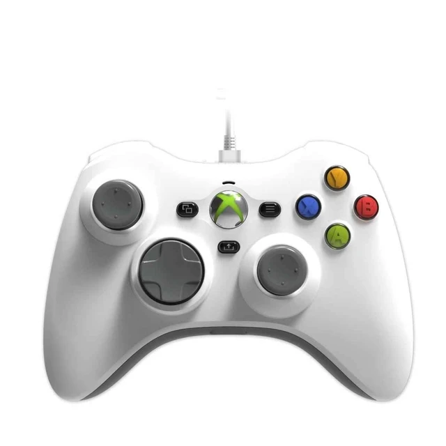 Alt view image 2 of 6 - Xenon Wired Controller for XBOX One/Series X|S & Windows 10|11 PC, Plug and Play Gaming Gamepad with 3.5MM Audio Jack, Impulse Triggers, Officially licensed - White