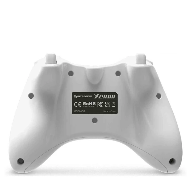Alt view image 3 of 6 - Xenon Wired Controller for XBOX One/Series X|S & Windows 10|11 PC, Plug and Play Gaming Gamepad with 3.5MM Audio Jack, Impulse Triggers, Officially licensed - White