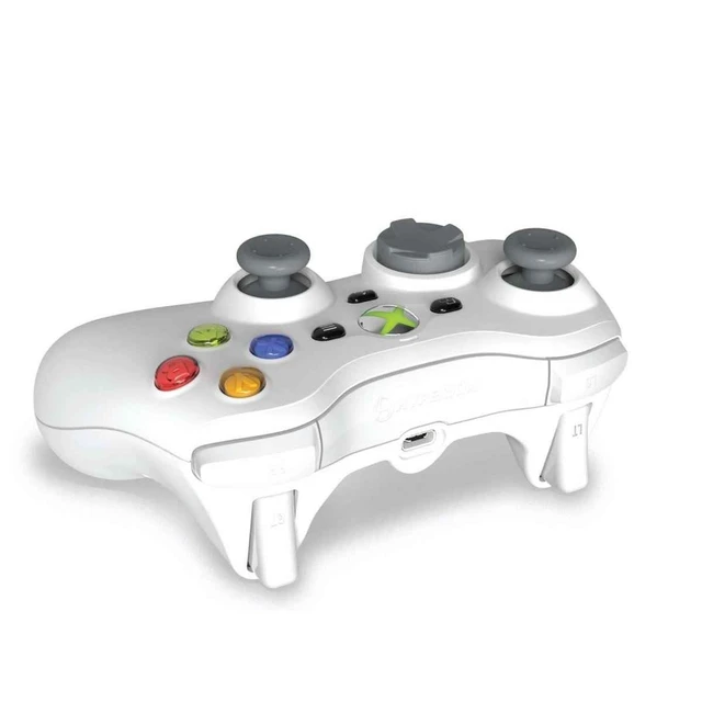 Alt view image 4 of 6 - Xenon Wired Controller for XBOX One/Series X|S & Windows 10|11 PC, Plug and Play Gaming Gamepad with 3.5MM Audio Jack, Impulse Triggers, Officially licensed - White