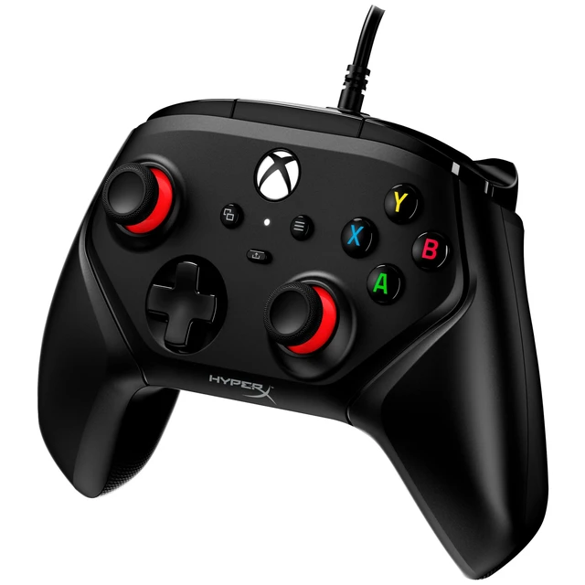 Alt view image 3 of 6 - Clutch Gladiate Wired Controller for Xbox One, Xbox Series X|S, PC, Officially Licensed by Xbox, Dual Trigger Locks, Programmable Buttons, Dual Rumble Motors