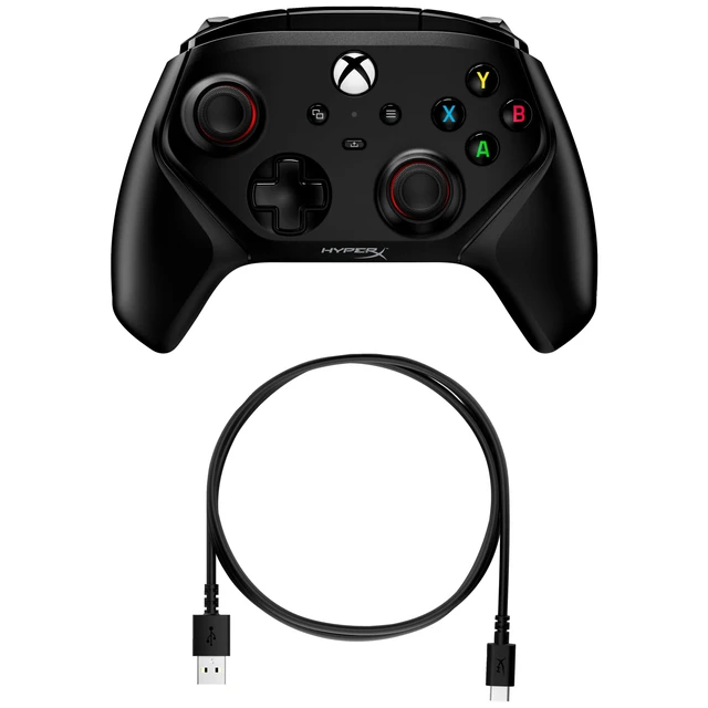 Alt view image 5 of 6 - Clutch Gladiate Wired Controller for Xbox One, Xbox Series X|S, PC, Officially Licensed by Xbox, Dual Trigger Locks, Programmable Buttons, Dual Rumble Motors