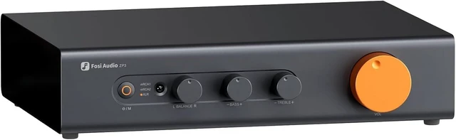 Main image of Fosi Audio ZP3 Balanced Preamp for Home Audio, 2 RCA and 1 XLR Inputs, RCA/XLR Outputs and Sub-Out, Pre Amp for 2 Channel Stereo and 2.1 Setup, Pre Amplifier with HPF High Pass Filter and Tone Control