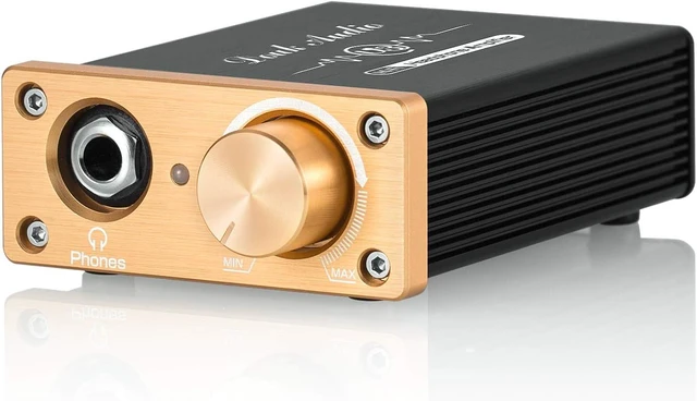Main image of Headphone Amps, Mini Hi-Fi Amplifier for Home Desktop PC 6.35mm / 3.5mm Headsets, Class A, RCA Input, DC 5V