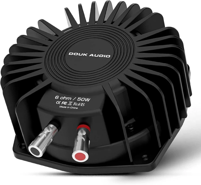 Main image of Bass Shaker: 50W High Power Tactile Transducer - Subwoofer Lows for Home Theater, Car Audio & Gaming Chair Vibration Immersion