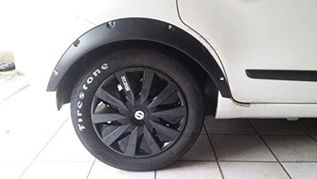 Alt view image 4 of 7 - Universal Flexible Car Fender Flares Extra Wide Body Wheel Arches (4*Small)