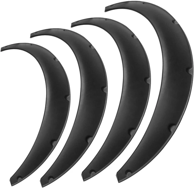 Main image of 4Pcs 3.5"/90mm Universal Car Wheel Fender Flares Wide Body Wheel Arches