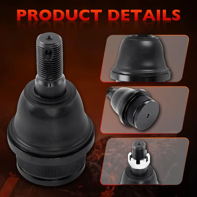 Alt view image 4 of 7 - 2Pcs K8695 Front Lower Ball Joints Fits Ford F150 F250 Explorer Ranger
Fits Ford Expedition, Lincoln Aviator, Navigator, Mazda B2300, B2500, B3000, B4000 & Mercury Mountaineer 19952011