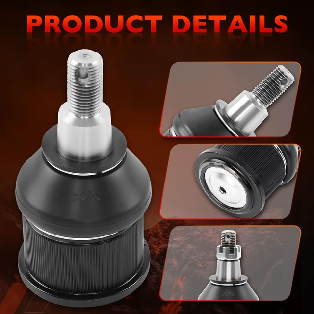 Alt view image 4 of 7 - Front Lower Ball Joints Fits Honda Accord 2003-2007 Acura TSX 2004-2008, Replaces K80228, Fits Left & Right Side for Front Suspension Repair 2 Pcs