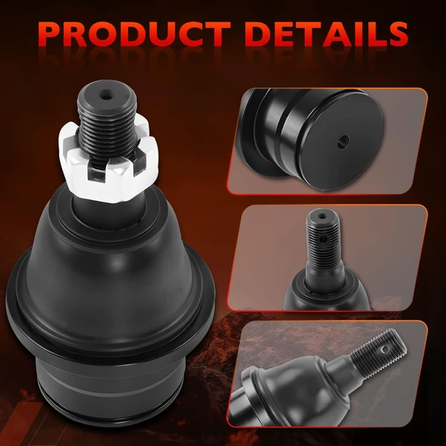 Alt view image 3 of 7 - Front Lower Ball Joints Fits Ford Expedition 20072017, F-150 20092014 Fits Lincoln Navigator 2007-2017, Excludes Raptor Models, Replaces K500008, 2 Pcs