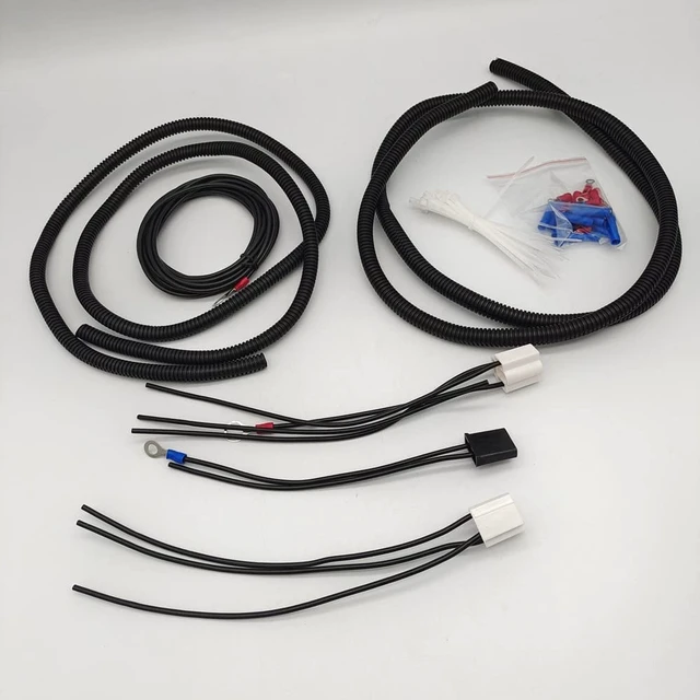 Alt view image 3 of 7 - Wiring Harness 14 Circuit Universal, Circuit Wiring Harness Kit 14 Fuse for Street Muscle Car, Hot Rod Wire Harness 12-14 Circuit Street Rod