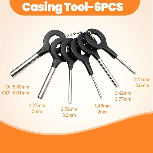 Alt view image 6 of 6 - 476Pcs 37 Kits Weather Pack Connectors 1/2/3/4/6 Male&Female Pin 22-14AWG, Waterproof Automotive Electrical Connectors,Wire Harness Spark Plug Connector,Terminals Plug Kit with casing tool