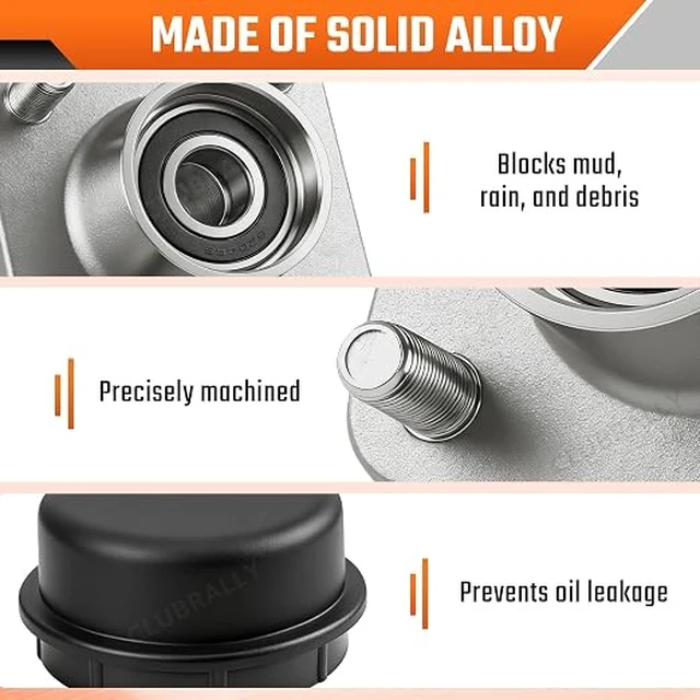 Alt view image 6 of 7 - Club Car Precedent Deluxe Golf Cart Front End Repair Kit 2004-Up
