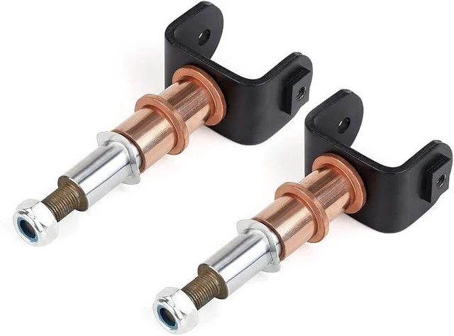 Alt view image 2 of 7 - Golf Cart King Pin Kit for Club Car Precedent 2004-Up
Gas & electric carts, OEM 102287201 103638601 103638801, Complete Front End King Pin Repair Kit