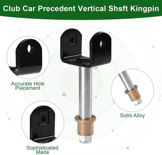 Alt view image 2 of 7 - Golf Cart Front End Repair Kit for Club Car Precedent Tempo Onward
Racing-Grade Polyurethane, Suspension Upgrade Seamless Steel Sleeve Screws, Reduce Noise, Deluxe Front & Rear Bushing Rebuild