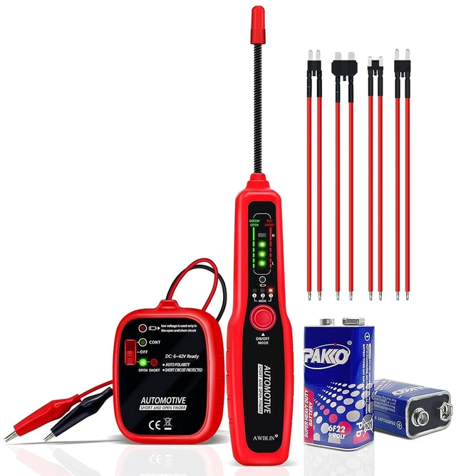 Main image of Wire Tracer Automotive Short & Open Finder Circuit Breaker Finder DC 6-42V Car Broken Wire Detector Tool Electrical Circuit Tester Fault Probe Cable Tracker Auto Wire Locator