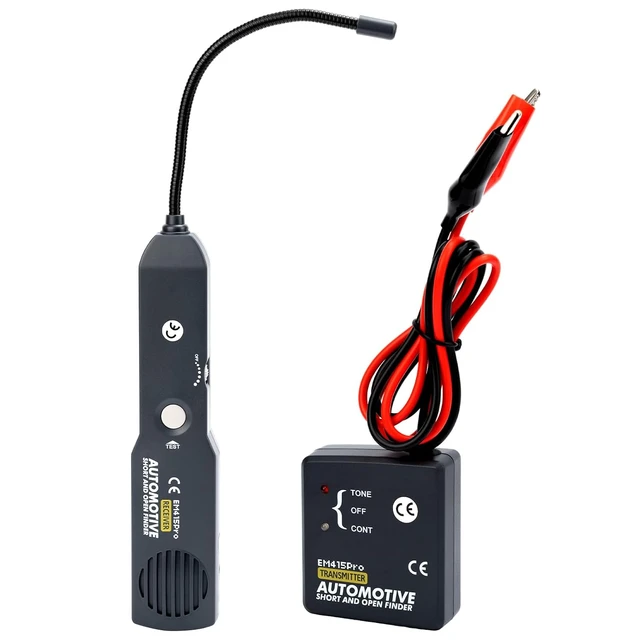 Alt view image 5 of 6 - EM415Pro Automotive Wire Tracer Circuit Breaker Finder, 6-42V Short Circuit Finder Electrical Tester, Cable Tracker & Voltage Detector with 7 Inch Flexible Probe for Car and Low Voltage DC Diagnostics