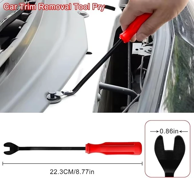 Alt view image 5 of 7 - 8-Piece Fuel Line Disconnect Tool Set
Fuel Line/Hose Clamp/Removal Pliers, Electrical Disconnect/Push Pin Tools, Relay Puller, Panel Clip Remover & Filter Caliper