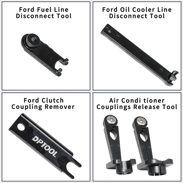 Alt view image 6 of 7 - 29pcs Master Quick Disconnect Tool Set
Fuel Line Disconnect and Removal Tool for A/C, Fuel and Transmission Cooler Lines with AC Disconnect Pliers and O Seal Kit