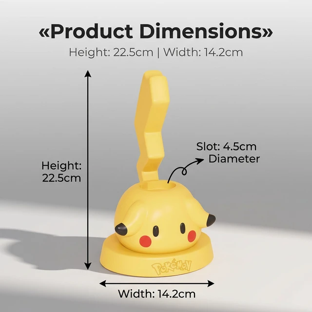 Alt view image 4 of 6 - Headphone Stand With Wireless Magnetic Watch Charger, Cute Headset Holder for Desktop Table