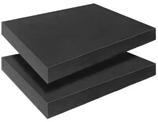 Main image of Black Polyurethane Foam Inserts for Cases, 2 Pcs 16 x 12 x 2 Inch, Cuttable Packing Padding for Tool Box, Camera, Crafts and Storage