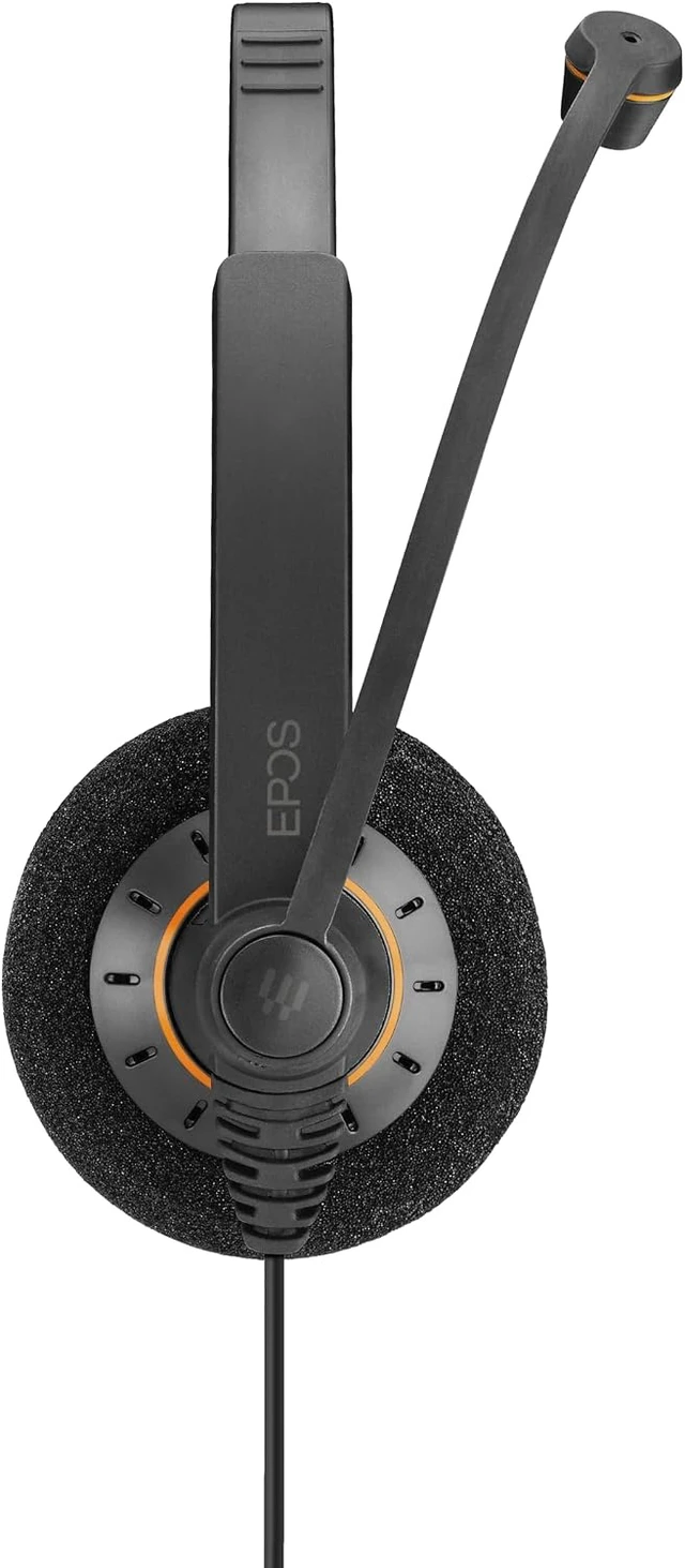 Alt view image 2 of 6 - EPOS Sennheiser Consumer Audio SC 60 USB ML - Double-Sided Business Headset | For Skype for Business | with HD Sound, Noise-Cancelling Microphone, & USB Connector (Black)