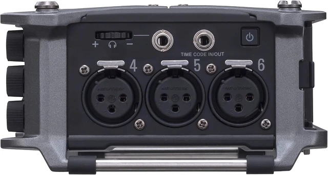 Alt view image 7 of 7 - Zoom F6 Professional Field Recorder for Filmmakers & Musicians Clip-Free Audio with 32-Bit Float, Dual A/D Converters, 6 XLR Inputs, 14 Tracks, Timecode I/O, Wireless Control