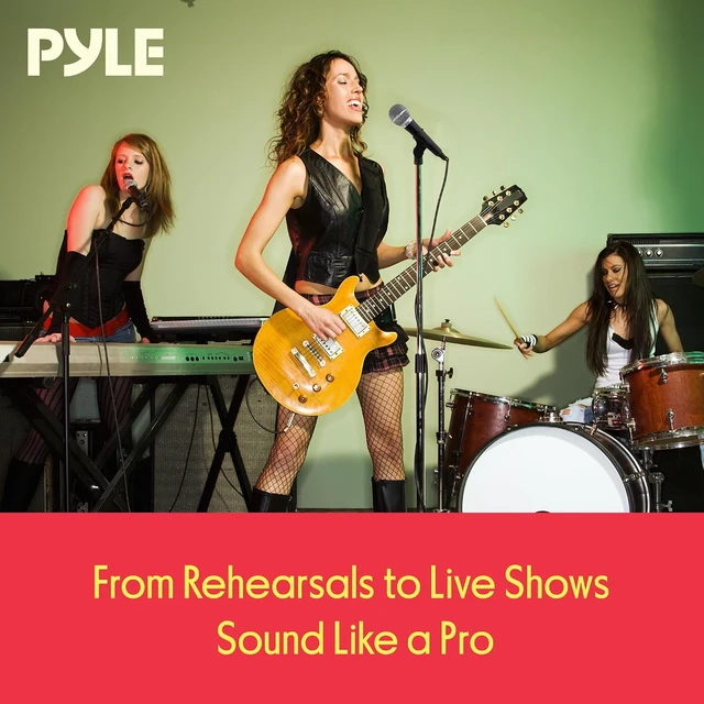 Alt view image 6 of 6 - Pyle 3 Piece Professional Dynamic Microphone Kit Cardioid Unidirectional Vocal Handheld MIC with Hard Carry Case & Bag, Holder/Clip & 26ft XLR Audio Cable to 1/4'' Audio Connection