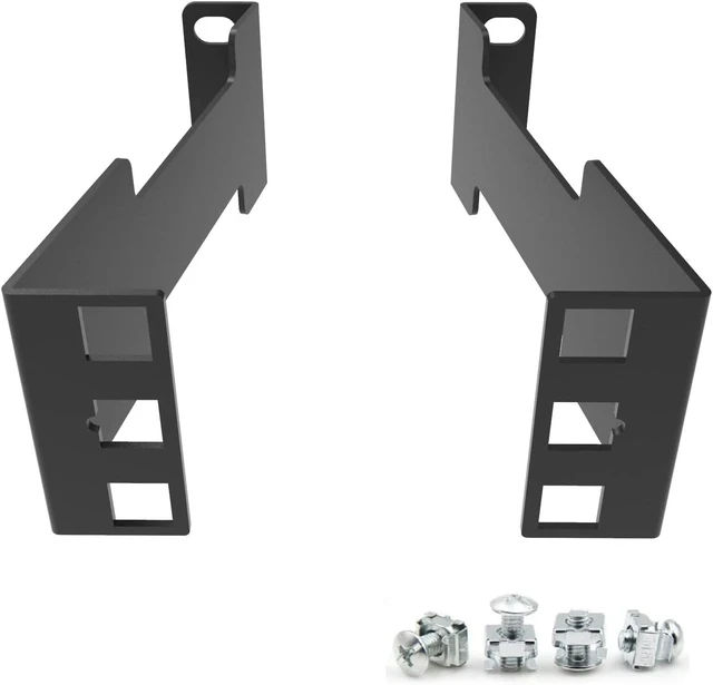 Main image of 1U Server Rack Depth Extender - 4-Inch/10 cm Deep Recessed Rack Mount Adapter Kit for Network Rack
