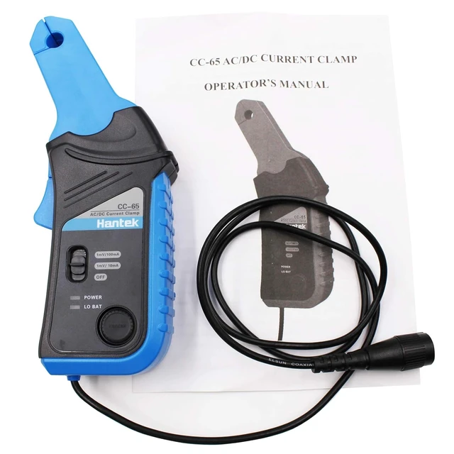 Alt view image 3 of 3 - AC/DC Current Clamp Meter Transducer for Digital Multimeter Oscilloscope with BNC Type Connector
