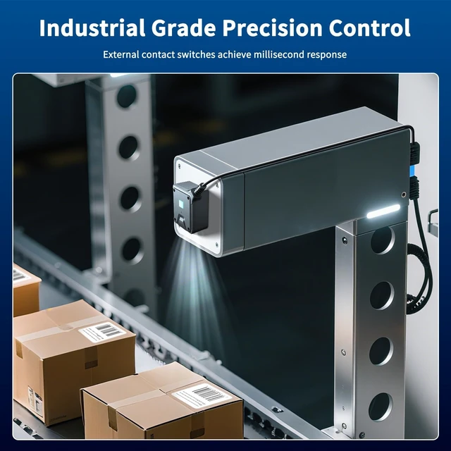 Alt view image 4 of 7 - Fixed Mount Barcode Scanner Industrial embedded scan engine for fixed mount, self-service terminals, kiosks, factory lines and automatic QR scanning