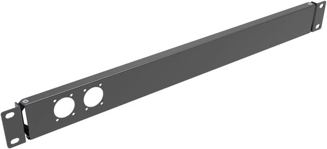 Main image of 1U Hinged 2D XLR HDMI Audio Rack Mount Panel
Metal 2 D-Series Punched HDMI Rack Mount Connectors Rack Panel for 19" Enclosure Server Computer Equipment Studio (2D)