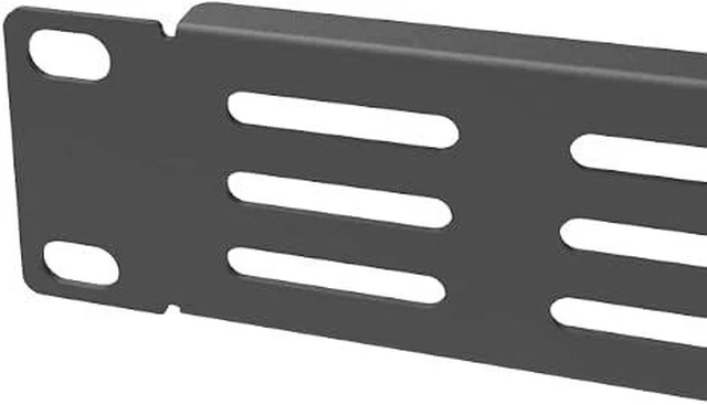 Alt view image 5 of 5 - 5 Pack 1U Vented Blank Panel-Steel Blank Rack Panel Spacer
for 19in Server Rack Cabinet or Enclosure, Black (1U)