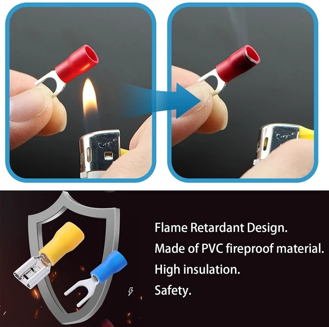 Alt view image 5 of 7 - 200pcs Bullet Connectors Male and Female, Bullet Wire Terminals Crimp Terminal Automotive Electrical Connectors Motorcycle Connector Butt Insulated Waterproof Terminals