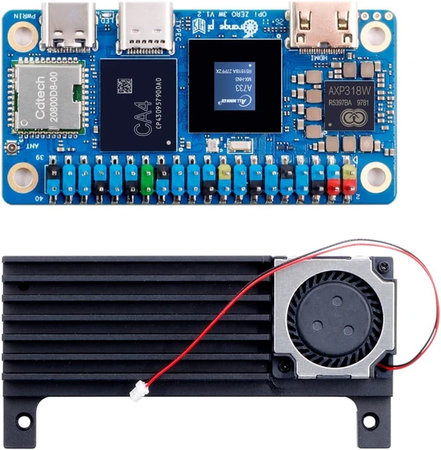 Main image of Zero3W 12GB LPDDR5 AllWinner A733 Octa-core Single Board Computer with 3 Tops NPU, WiFi 6.0/Bluetooth 5.4, Development Board Run Linux/Debian/Ubuntu/Android(12GB)