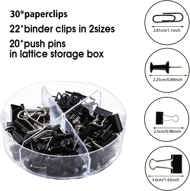 Alt view image 4 of 7 - Black Desk Organizers and Accessories Office Supplies Set Stapler, Pen Holder, Phone Holder, Scissors, Pen, Ruler, 30 Paper Clips, 22 Binder Clip, 20 Tacks and 1000pcs Staples