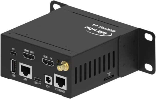 Alt view image 5 of 6 - BliKVM v4 IPKVM Device Allwinner KVM-over-IP Access with PoE and 4K HDMI Loop Out Web-Based Control for IT Professionals Remote Server & Workstation Management