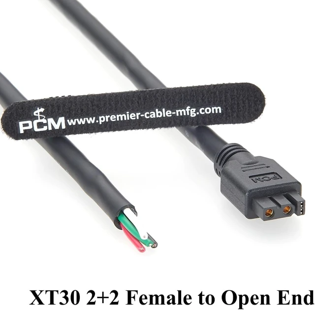 Alt view image 4 of 7 - XT30 2+2 CAN Bus Cable Shielded Power & Data Cable XT30 Female to Open End Wire for PwrCAN 13.2, 3D Printer, BTT EBB Toolhead, Robotics, Embedded Systems (3M/9.84FT)