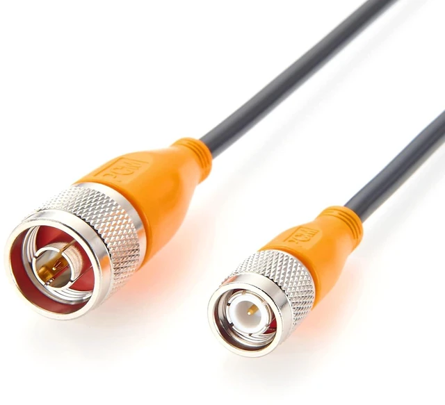 Main image of TNC Male to N Male RG58 Coaxial Cable 50 Ohm Low Loss RF Antenna Cable for 4G 5G LTE, GPS, WiFi, Signal Booster, Ham Radio(6FT)